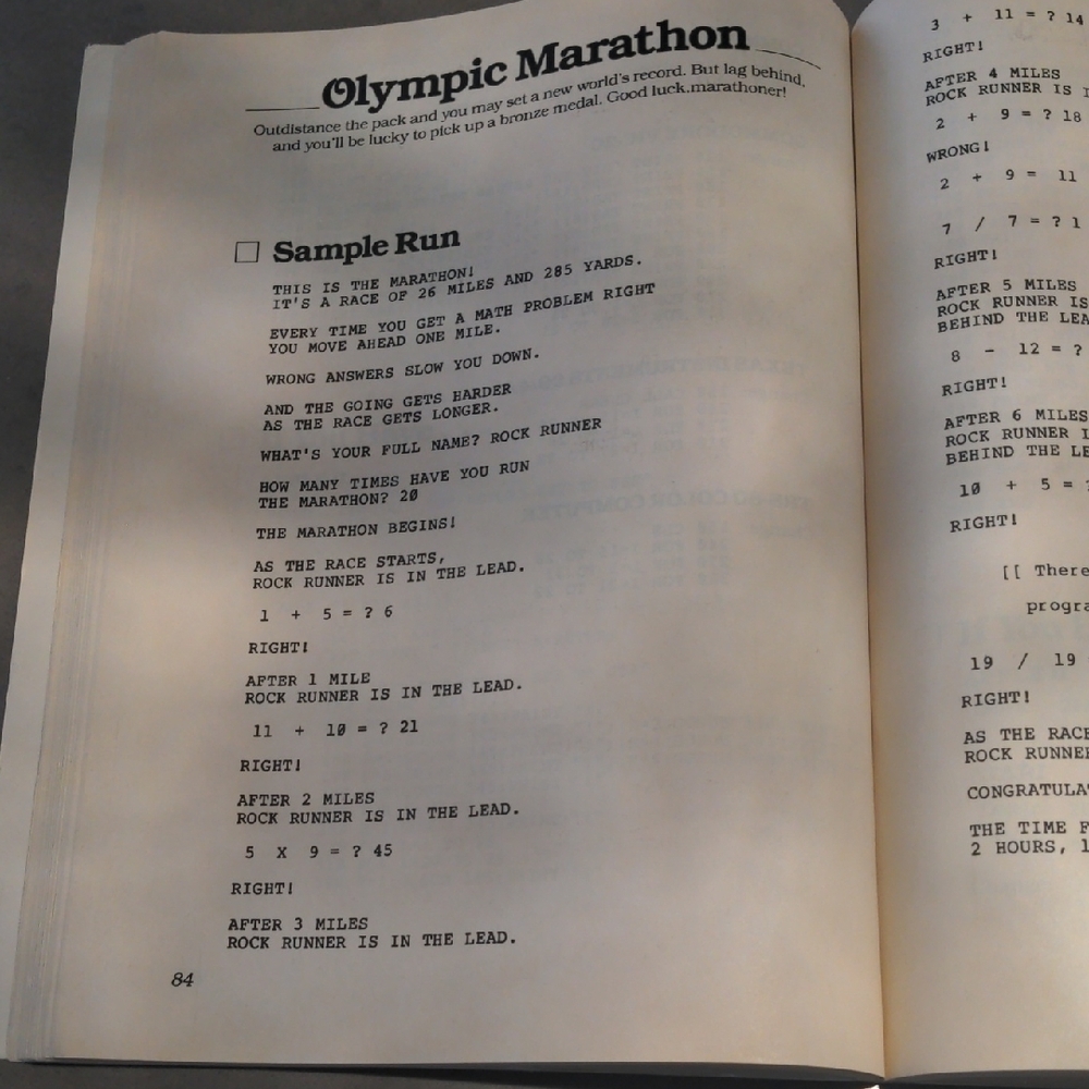 Computer Olympics Book - Picture 3 of 5